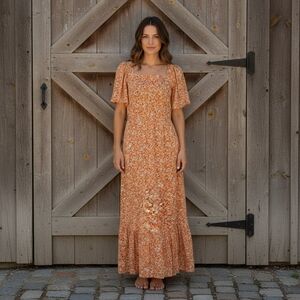 Floral Cottagecore LoveShackFancy Maxi Dress